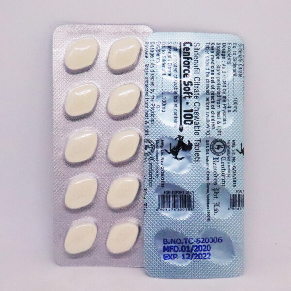 4 Cenfrce Soft 100 mg